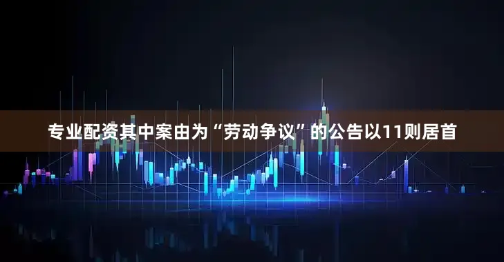 专业配资其中案由为“劳动争议”的公告以11则居首