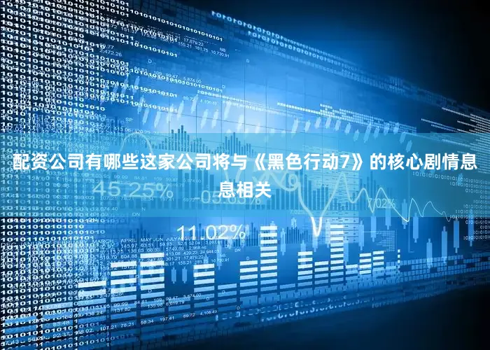 配资公司有哪些这家公司将与《黑色行动7》的核心剧情息息相关